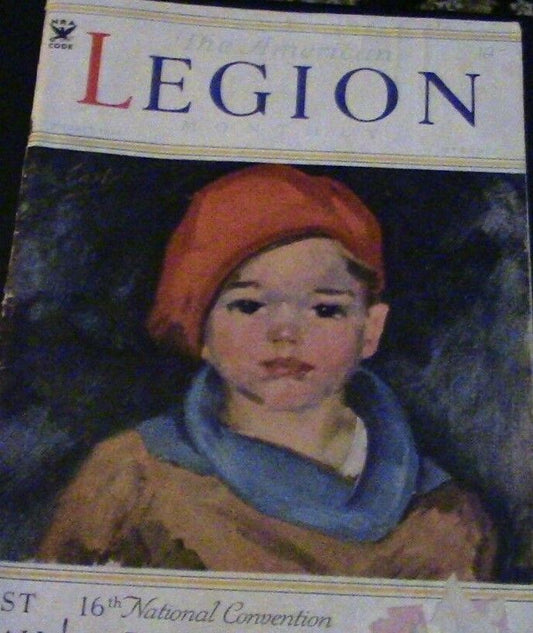 The American Legion Monthly Magazines: Published in October 1934