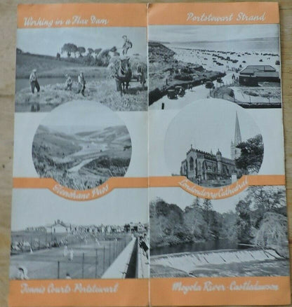 Vintage Londonderry "Famous In Song And Story" Travel Brochure