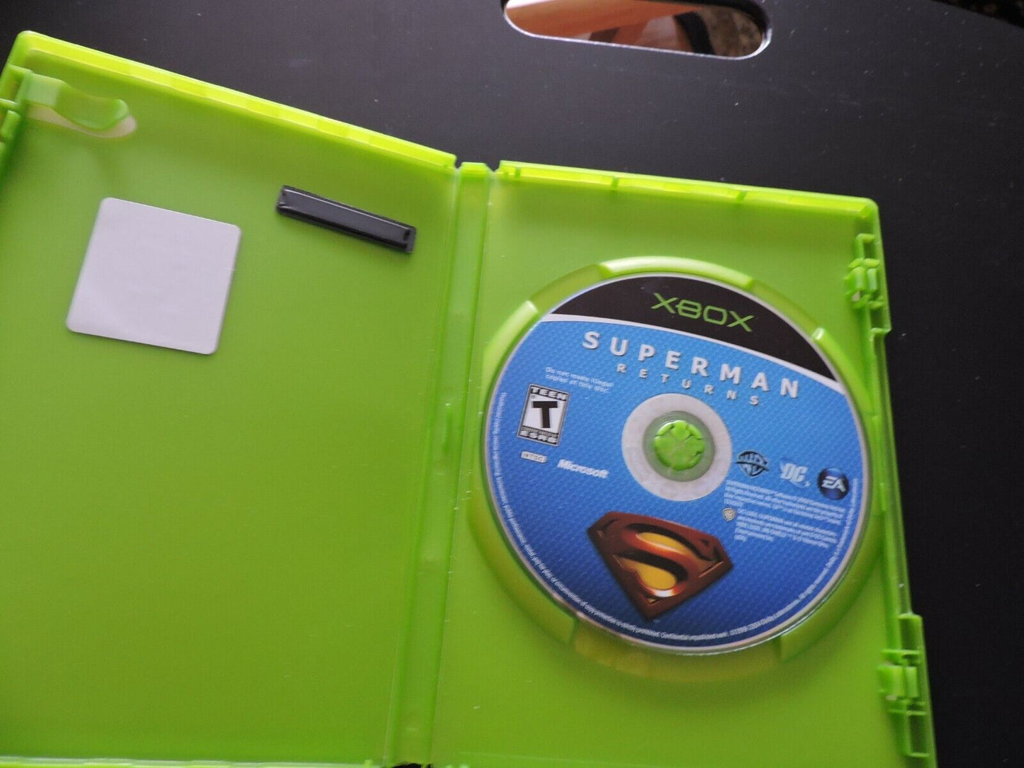 X BOX:  SUPERMAN RETURNS GAME--RATED T (TEEN)  2004