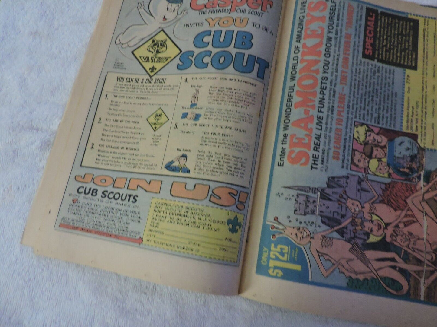 RICH RICH, THE POOR LITTLE RICH BOY, ZILLIONZ MARCH 1980 #20 UNGRADED