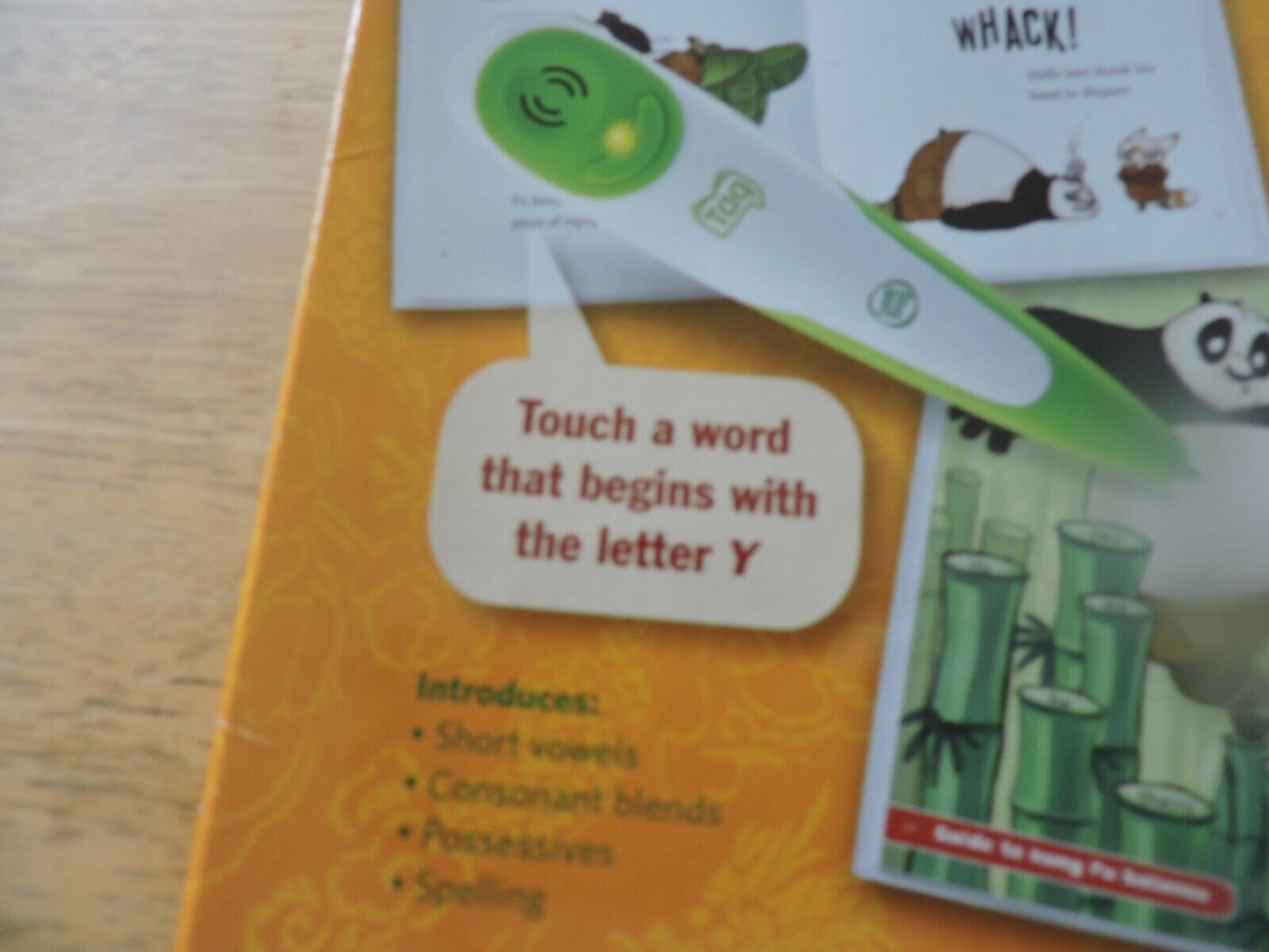 LEAP FROG NEW ACTIVITY STORY BOOK: PO'S TASTY TRAINING (KUNG FU PANDA)
