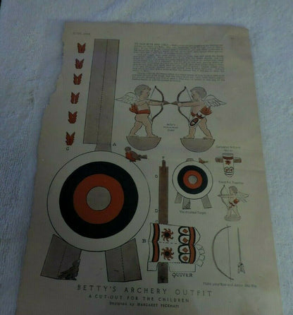 JUNE 1914: BETTY'S ARCHERY OUTFIT BY MARGARET PECKHAM
