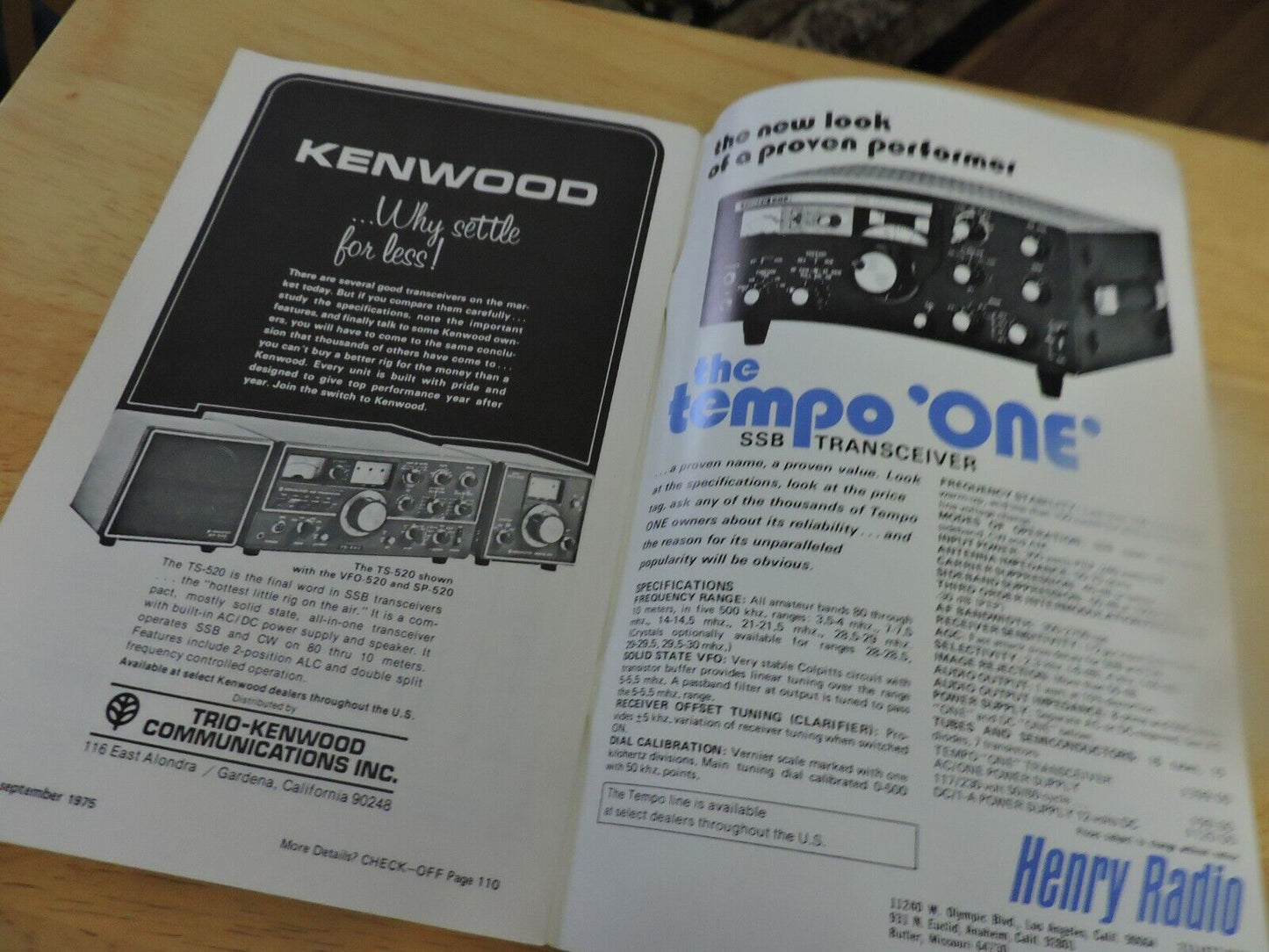 HAM RADIO MAGAZINE  SEPTEMBER 1975