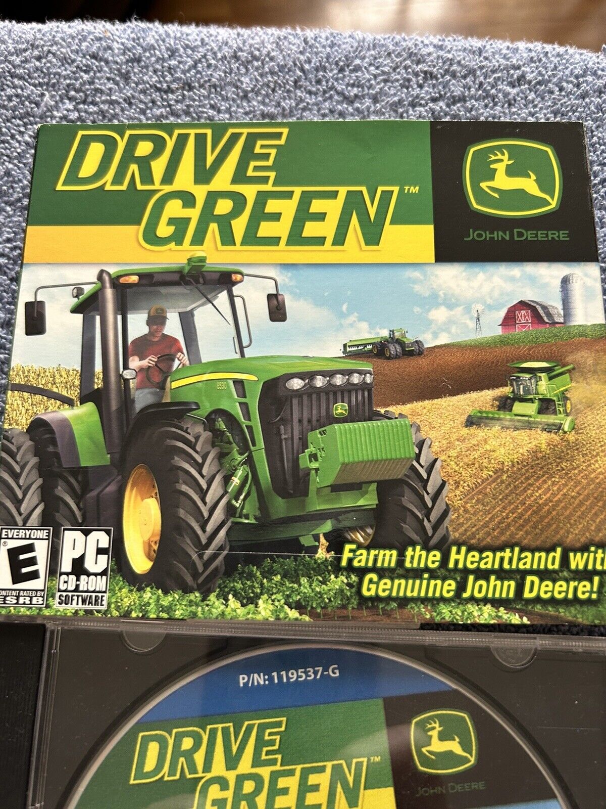 DRIVE GREE: FARM THE HEARTLAND WITH GENUINE JOHN DEERE! PC CD-ROM 2008
