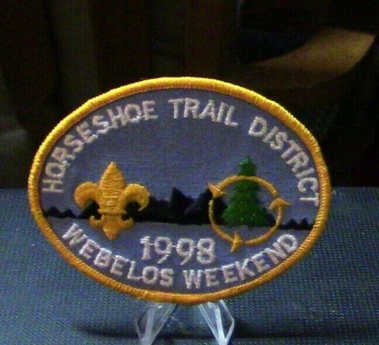 BSA, Cub Scout: Horseshoe Trail District 1998 Webelos Weekend Patch