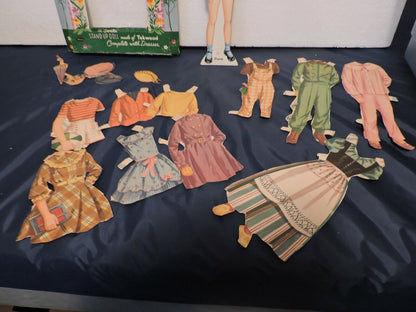 "PENNY " A VINTAGE  PAPER DOLL SET