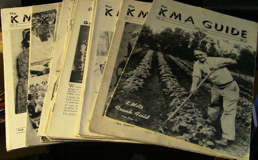 Lot of 17 Vintage KMA Guides (1947 to 1956) Tom Thumb Publishing, Shenandoah, IA