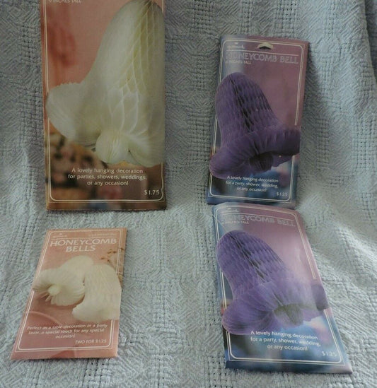 VINTAGE HALLMARK HONEY COMB BELL---1980 & 1984