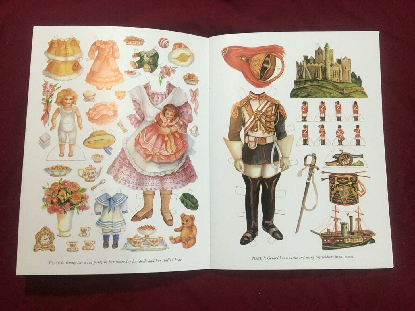 Dover Paper Dolls: Old-Fashioned Children by Evelyn Gathings (1989, Paperback)