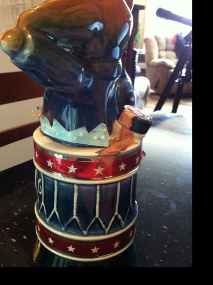 Democratic Collectable: JIM BEAN 1976 DONKEY DECANTOR