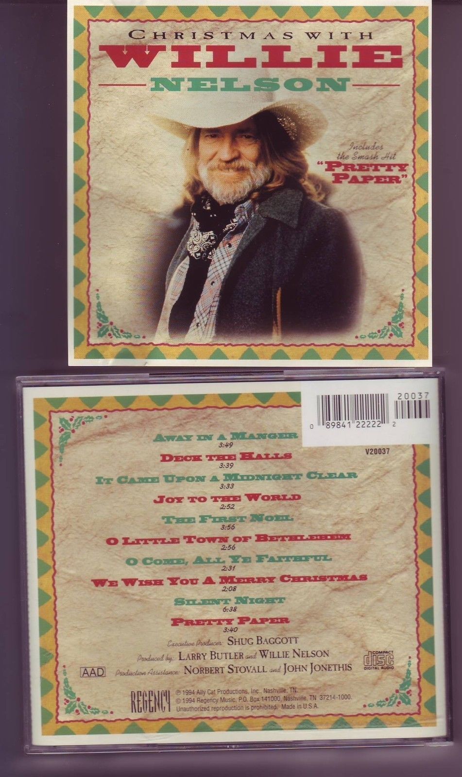 Christmas With Willie Nelson CD