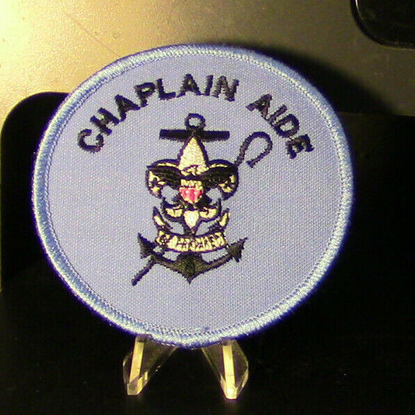 BSA: Sea Scout "Chaplain Aide" Position Patch (Brand New/Never issued)