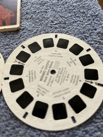 VIEW MASTER 3D REELS:  MERAMEC CAVERNS  3 REELS--OPENED PACKAGE
