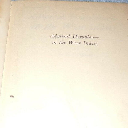 Admiral Hornblower in The West Indies CS Forester 1957 Hardback