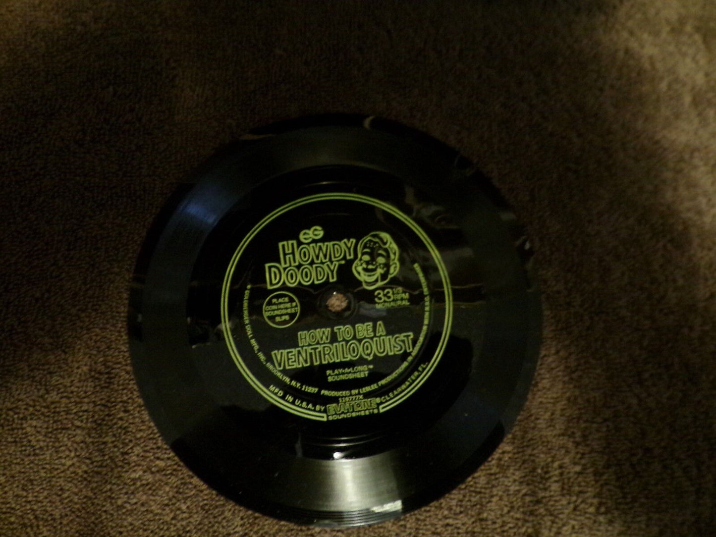 The World: Original Cast Starring Howdy Doody Vinyl Album-Bonus Gift