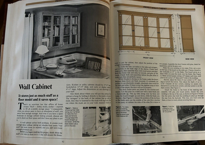 POPULAR SCIENCE WOODWORKING PROJECTS 1985