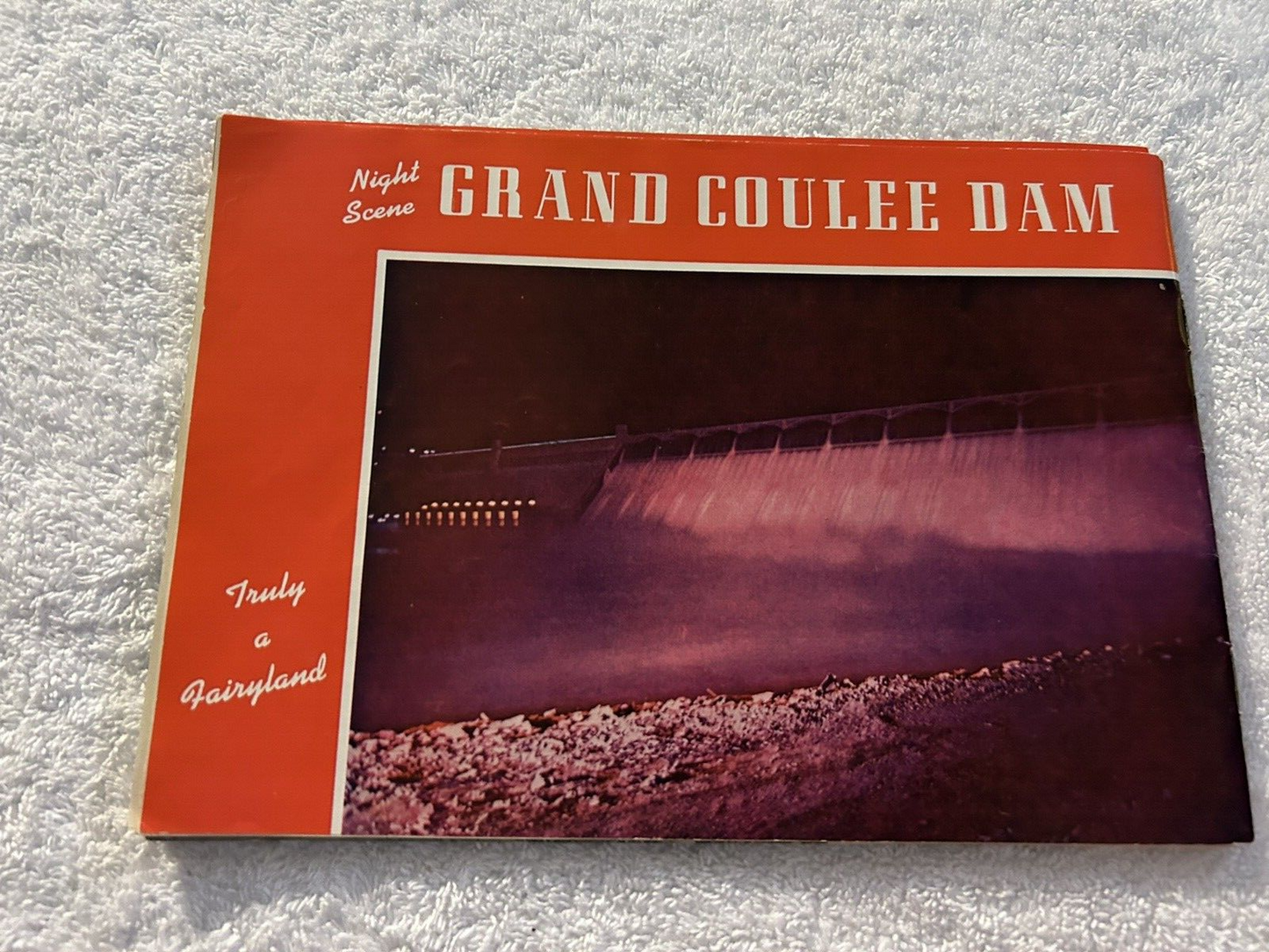 GRAND COULEE DAM SOUVENIR BOOKLET 1947  STATE OF WASHINGTON