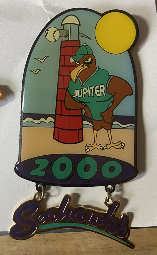 Vintage Softball Pin: Jupiter-Year 2000-Seahawks