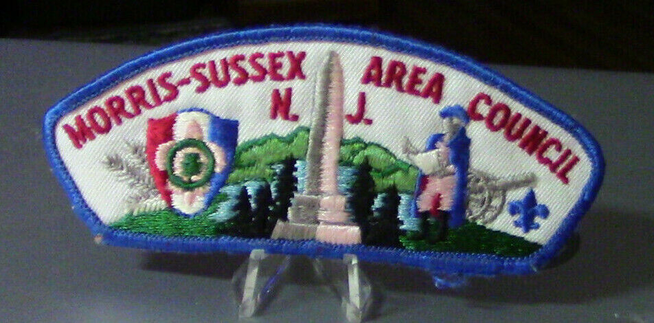 BSA Council Patch:  Morris-Sussex Area Council New Jersey Patch