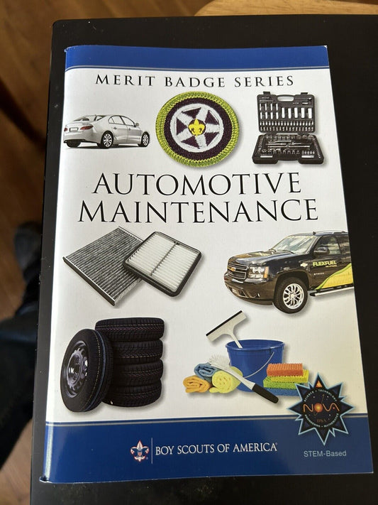 Merit Badge Series Automotive Maintenance Pamphlet-Current Printing
