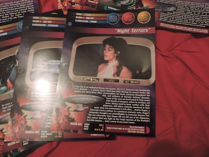 Star Trek The Next Generation Movie Cards: Various Cards from Multiple Seasons