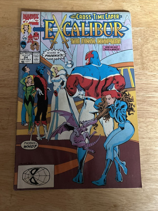 ExCalibur The Cross Time Caper The Final Chapter Marvel #24
