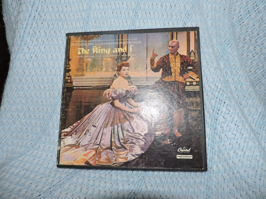 THE KING AND I - 3   RECORD SET - 45 RPM-  CAPITOL RECORDS