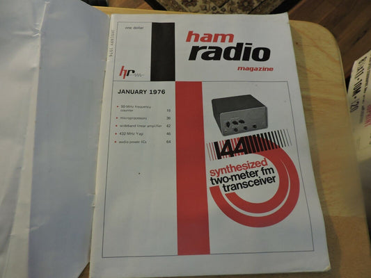 HAM RADIO MAGAZINE JANUARY 1976