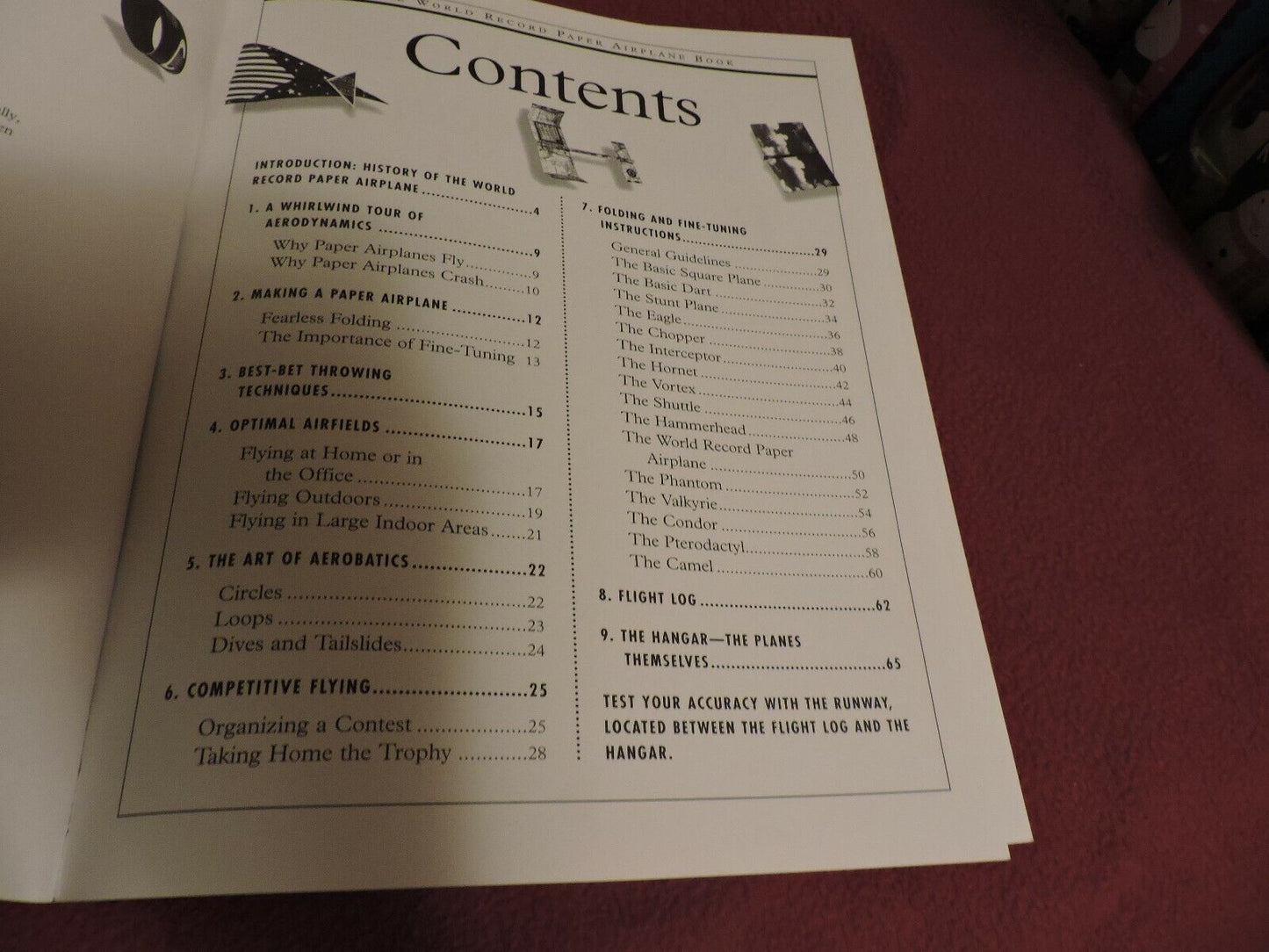 The World Record Paper Airplane Book by Jeff Lammers and Ken Blackburn (1994)