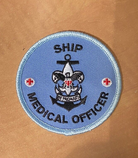 BSA: Sea Scout "Medical Officer" Position Patch (Brand New/Never issued)