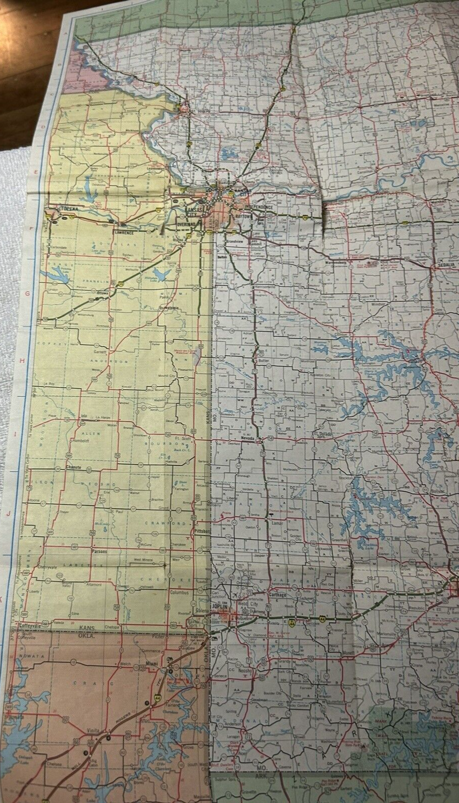 MISSOURI ROAD MAP--PHILLIPS 66 NO DATE