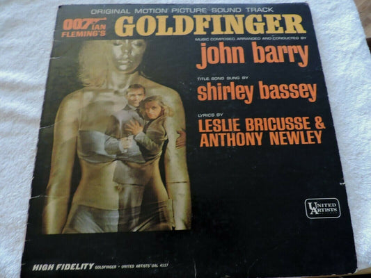 007 IAN FLEMING'S GOLDFINGER ORIGINAL MOTION PICTURE SOUND TRACK