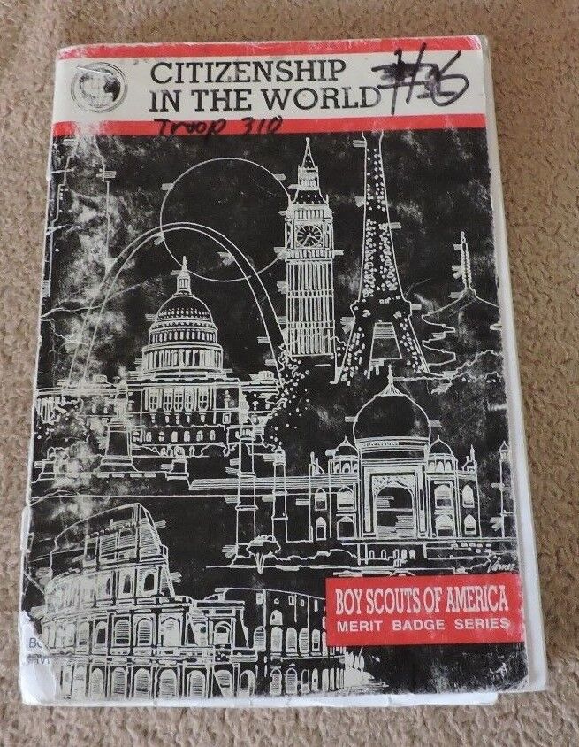 Merit Badge Series "Citizenship in the World" Pamphlet 1995 Revision