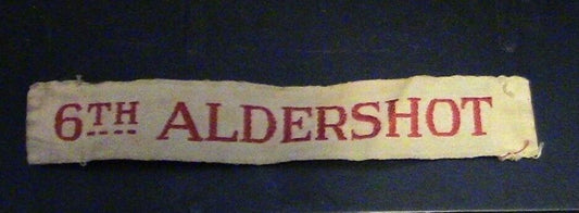 Canadian Scout Patch: Vintage "6th Aldershot"