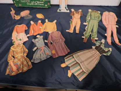 "PENNY " A VINTAGE  PAPER DOLL SET
