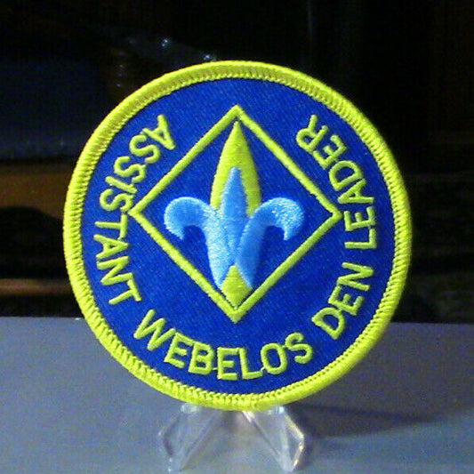 Official BSA: Cub Scout Assistant Webelos Den Leader Uniform Patch