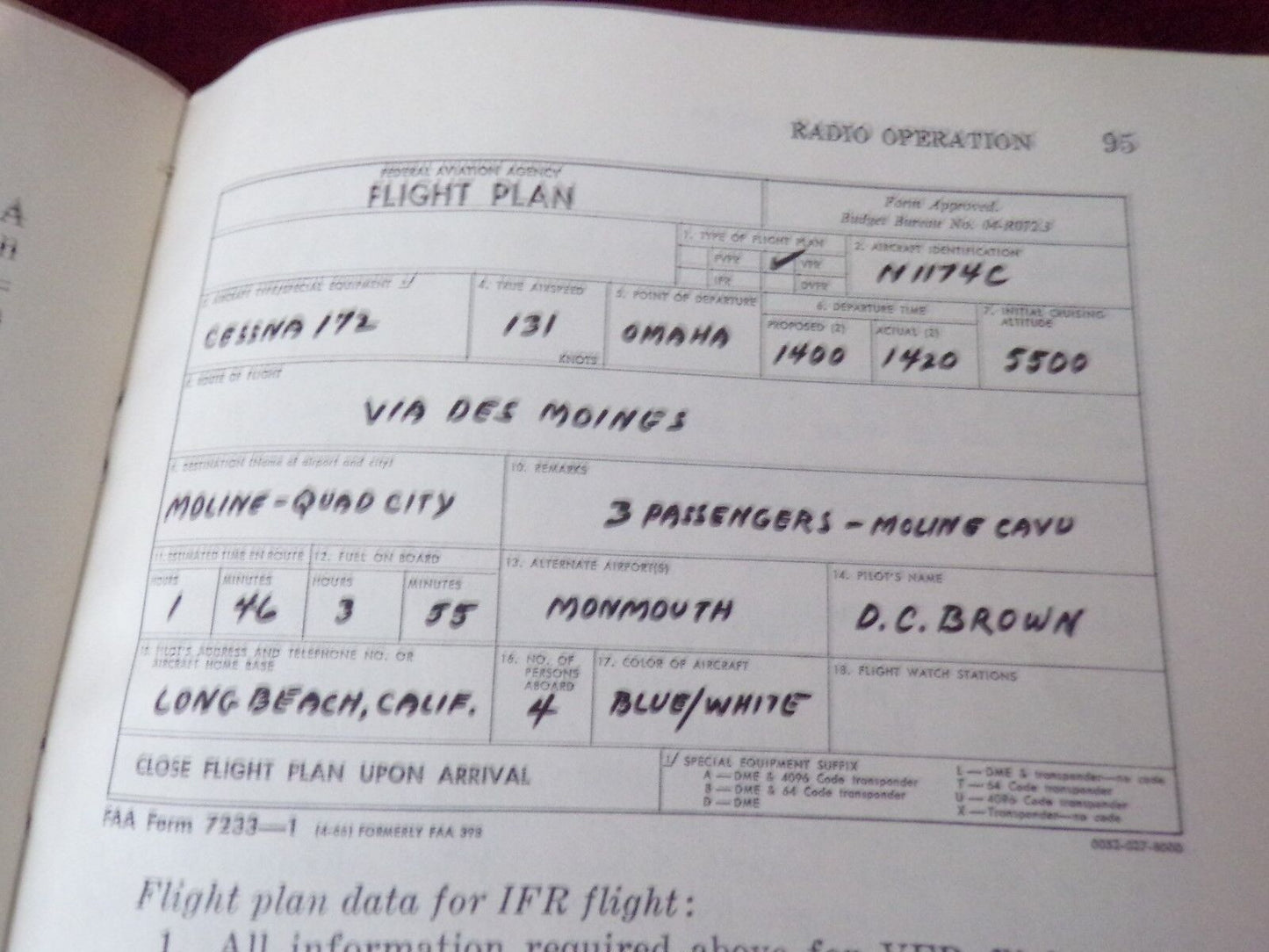 Vintage (1967) "Your Guide to the FAA Rating: The New Private Pilot Book"