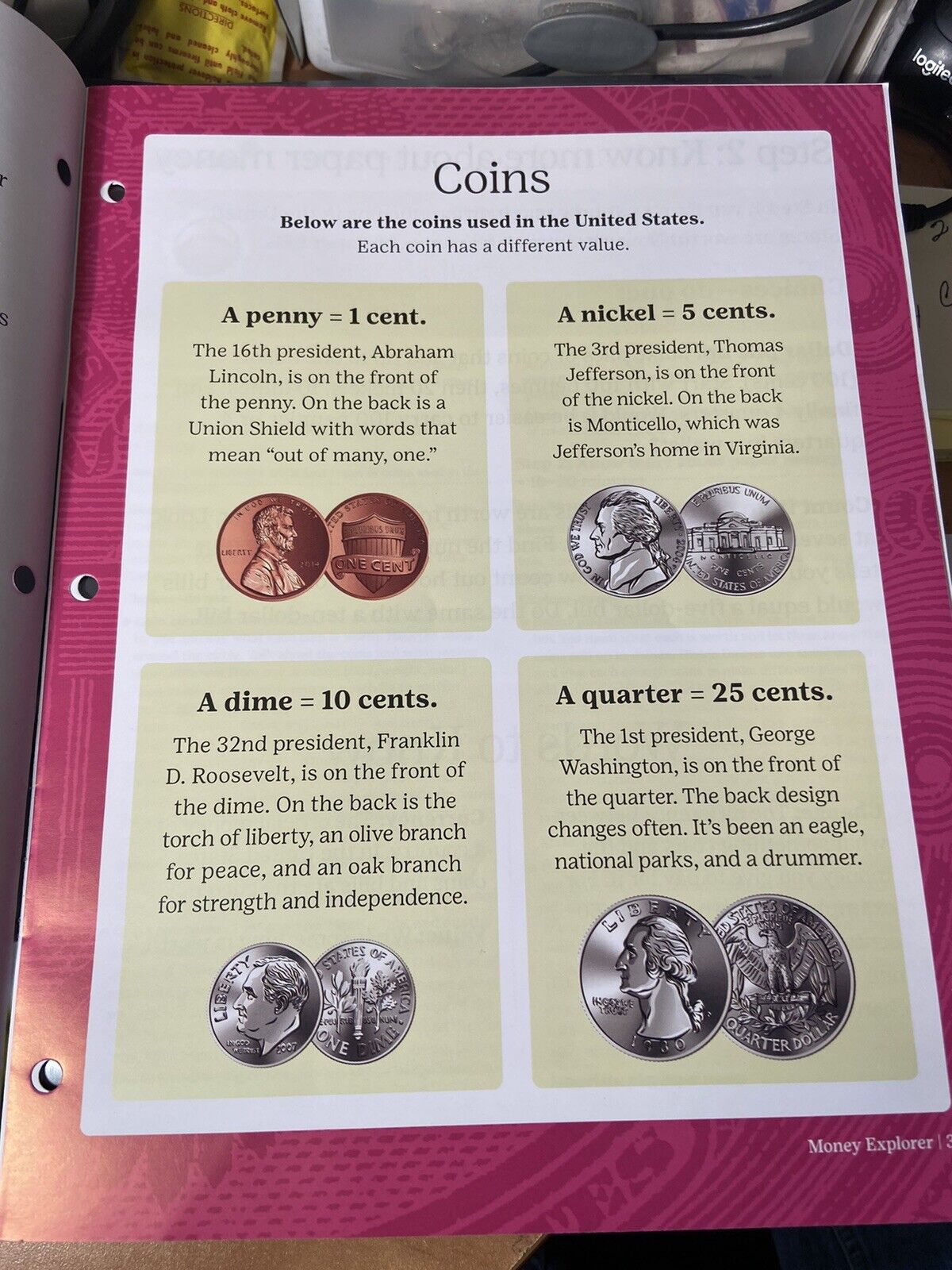 Official Girl Scout Money Explorer book