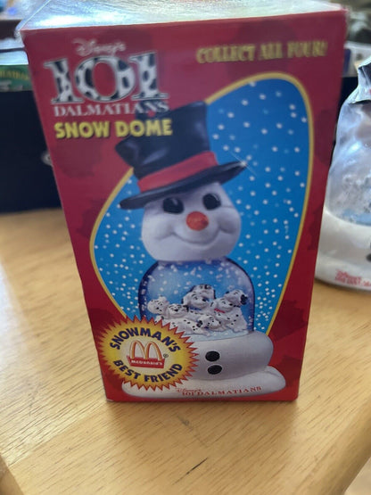 MCDONALD'S 101 DALMATIANS HAPPY MEAL TOY 1996 "SNOWMAN'S BEST FRIEND"
