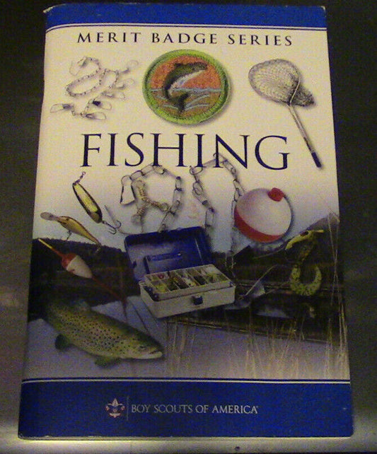 BSA-Merit Badge Series "Fishing" Current Printing