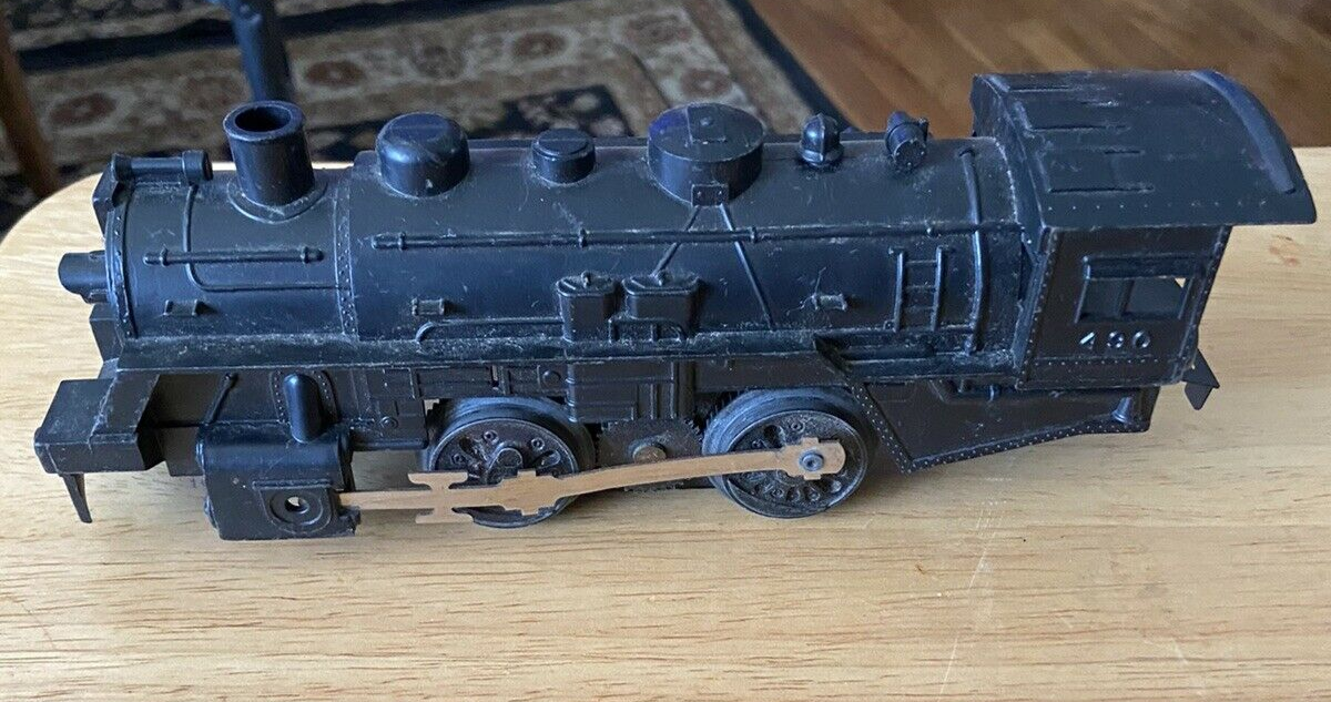 Vintage (50's) Model Railroad Car (Windup) Toy Engine
