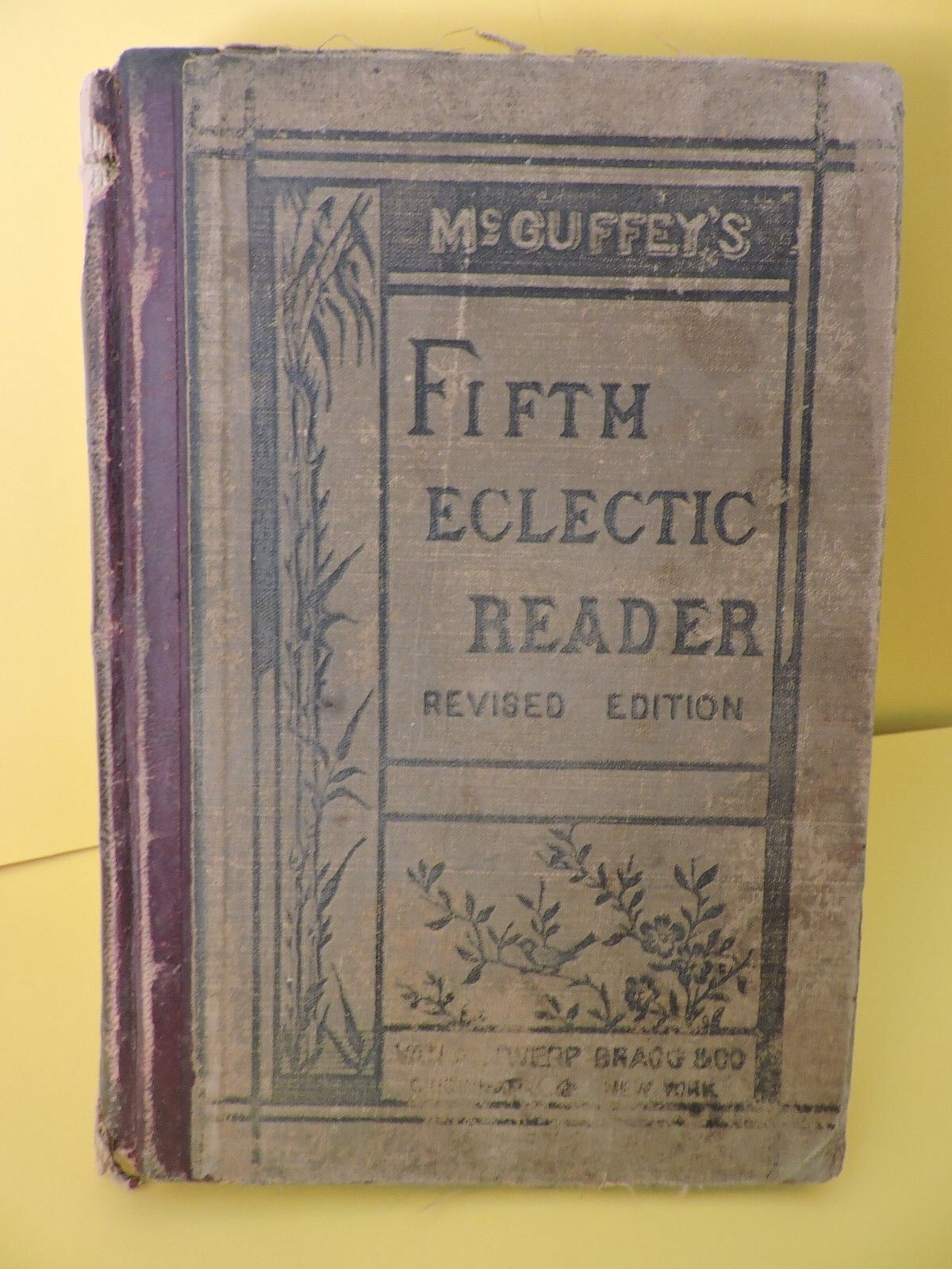 McGuffey's 1879 Fifth  Eclectic  ReaderÂ  Van Antwerp, Bragg & Co.