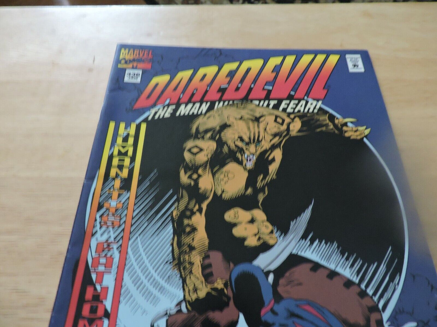 DAREDEVIL   "HUMANITYS FATHOM  PART 4 OF 5"   #336 UNGRADED