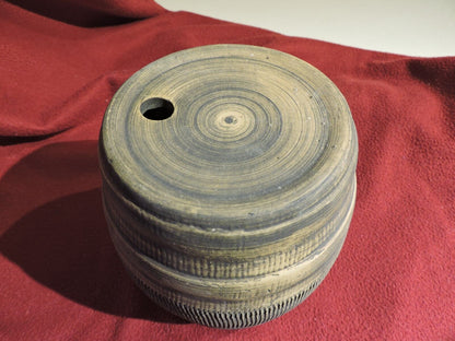 VINTAGE  7"  CERAMIC Maple Syrup Barrel - Stamped USA On Bottom