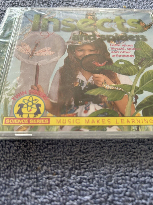 SCIENCE SERIES: INSECTS AND SPIDERS AGES 4-9  CD 1999