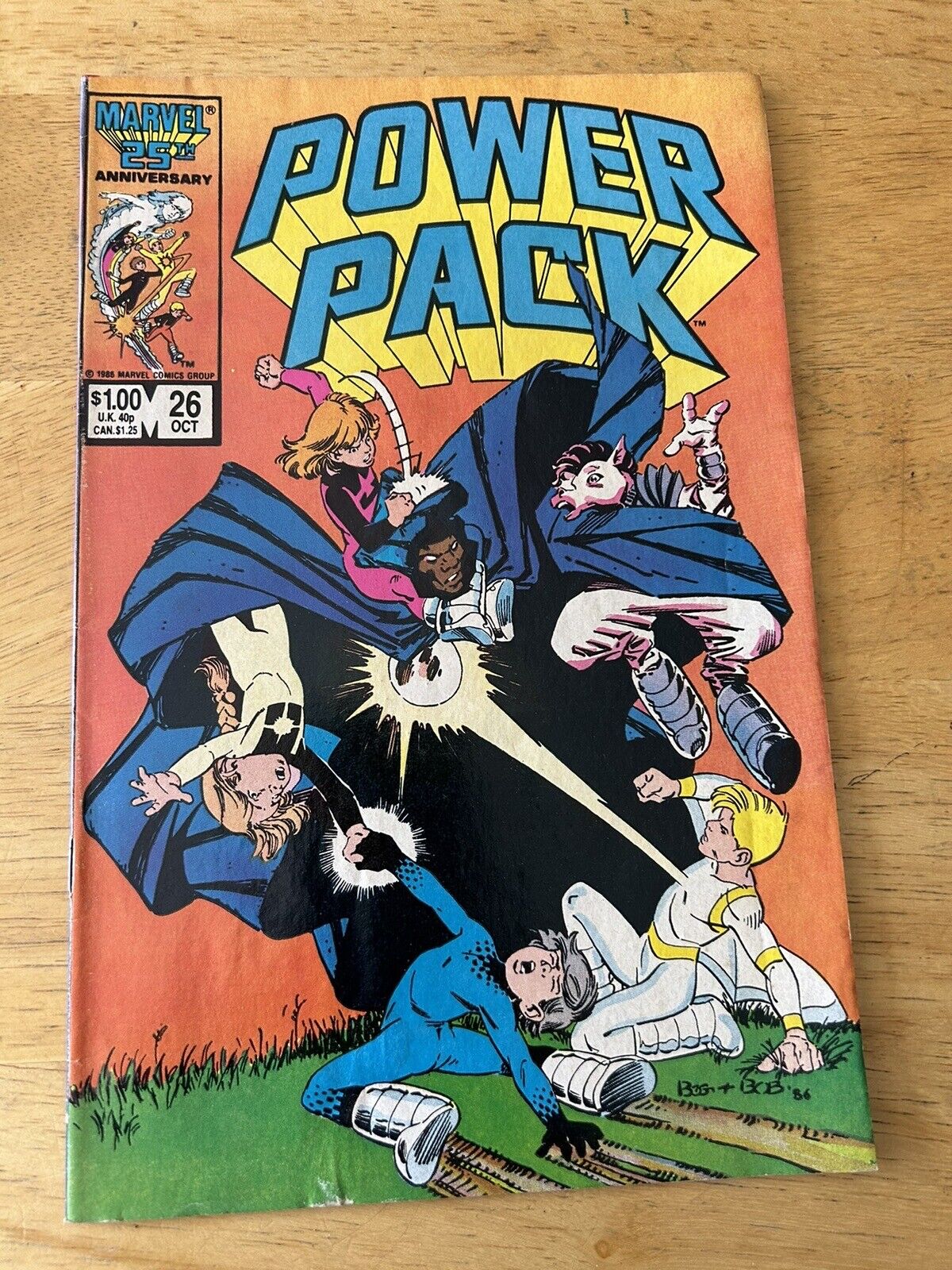 Marvel Comics: Power Pack Issue #26, October 1986