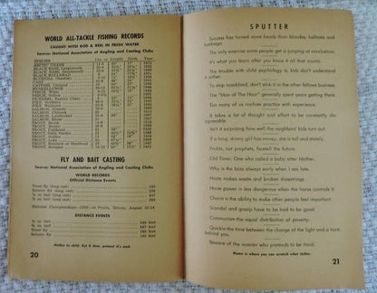 1954 Fisherman's Bible-8th edition-Signed by Author