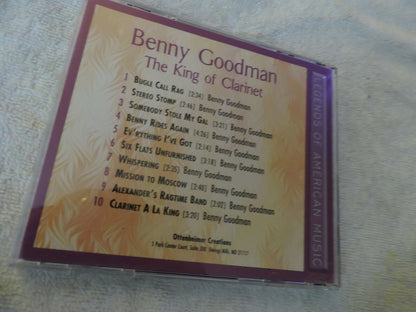 BENNY GOODMAN THE KING OF CLARINET 1999