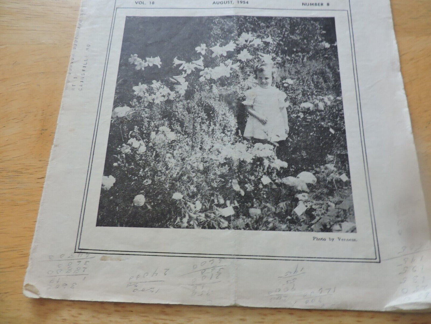 KITCHEN KLATTER AUGUST 1954 VOL. 19, NUMBER 8