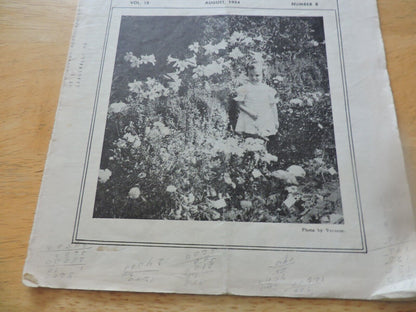KITCHEN KLATTER AUGUST 1954 VOL. 19, NUMBER 8